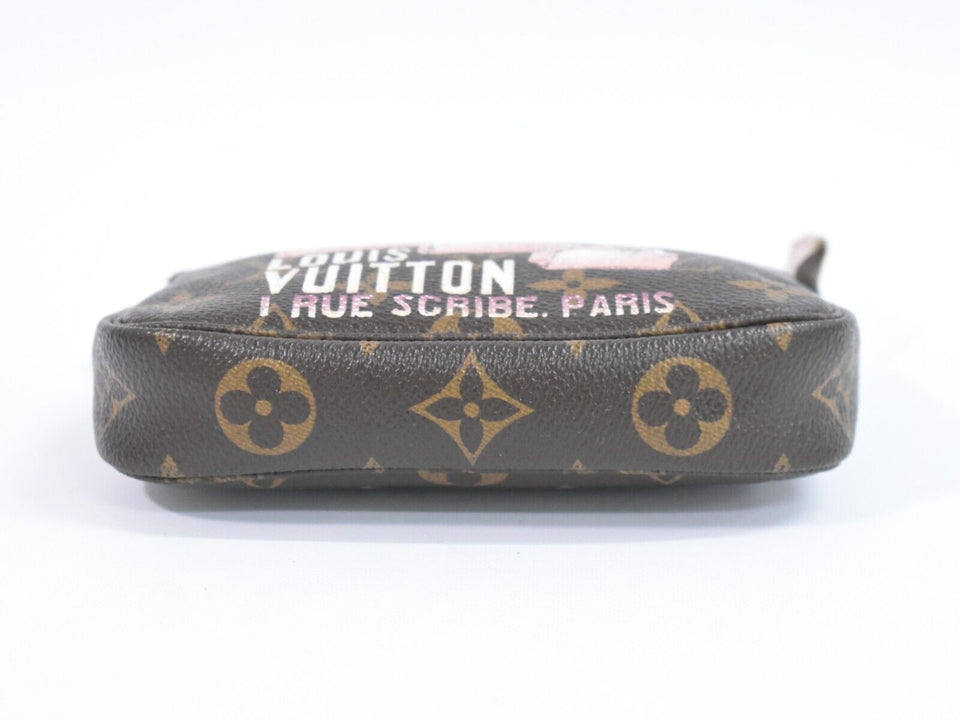 Louis Vuitton Pochette  Canvas Clutch Bag