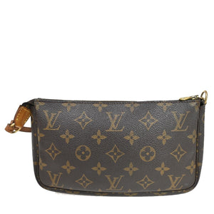 Louis Vuitton Pochette Accessoires  Canvas Clutch Bag