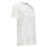 Dior MMXX Together Apart Print Washed Cotton Linen Sleeve Tshirt