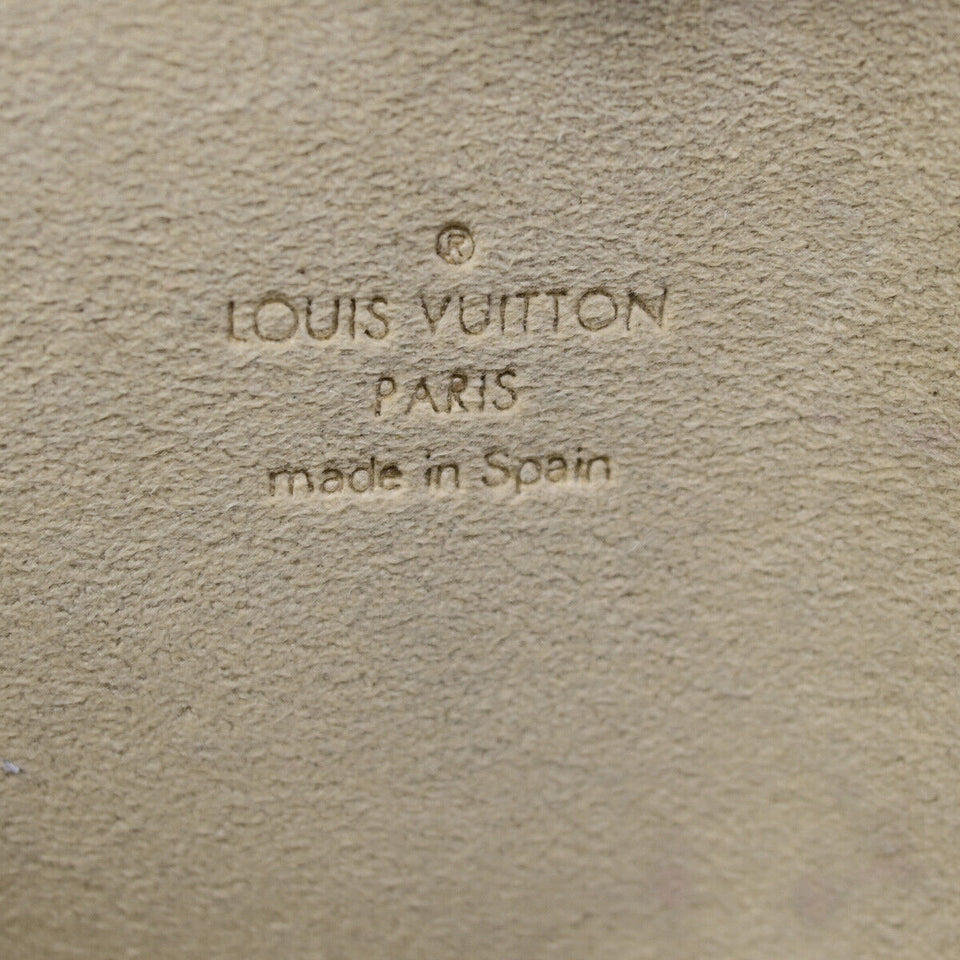Louis Vuitton Pochette Twin  Canvas Clutch Bag