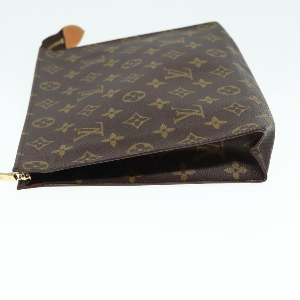 Louis Vuitton Poche Toilette  Canvas Clutch Bag