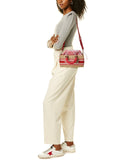 Dior Lady D-Joy Medium Straw & Leather Tote