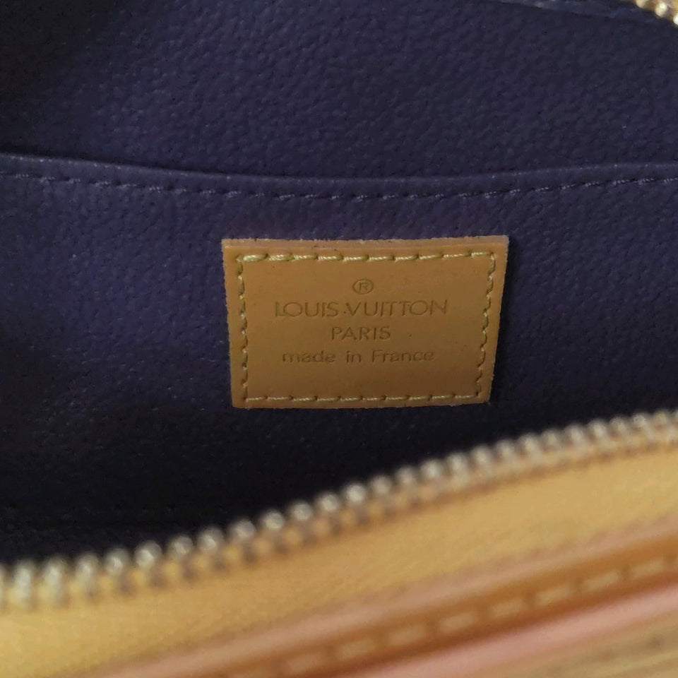 Louis Vuitton Dauphine  Leather Clutch Bag