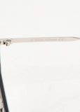 Dior Aviator Round Sunglasses in Silver Metal