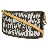 Louis Vuitton Pochette Accessoires  Leather Clutch Bag