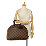 Louis Vuitton Damier Nonerita 24 Bag Boston Bag N41454 Brown PVC Leather  Louis Vuitton