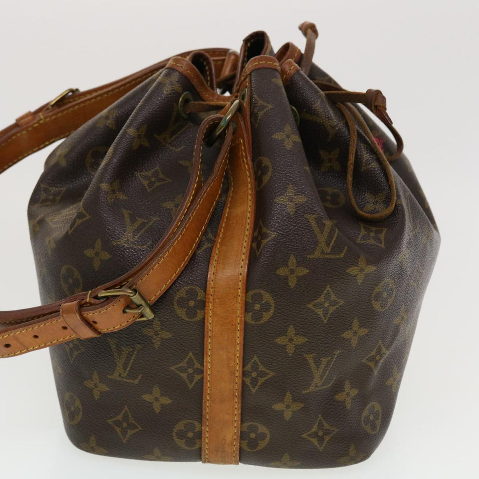 LOUIS VUITTON Monogram Petit Noe Shoulder Bag M42226 LV  44445