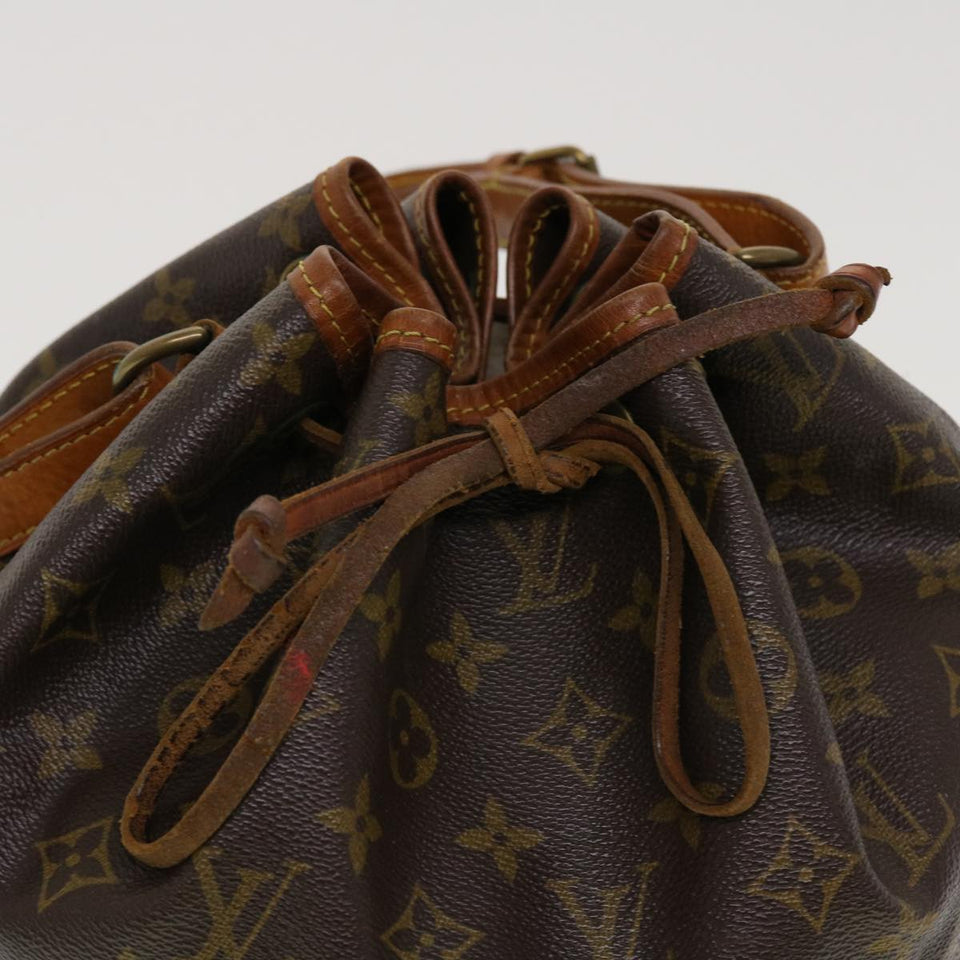 LOUIS VUITTON Monogram Petit Noe Shoulder Bag M42226 LV  44445