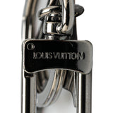 Silver Louis Vuitton Silver Plated LV Rainbow Key Ring and Bag Charm