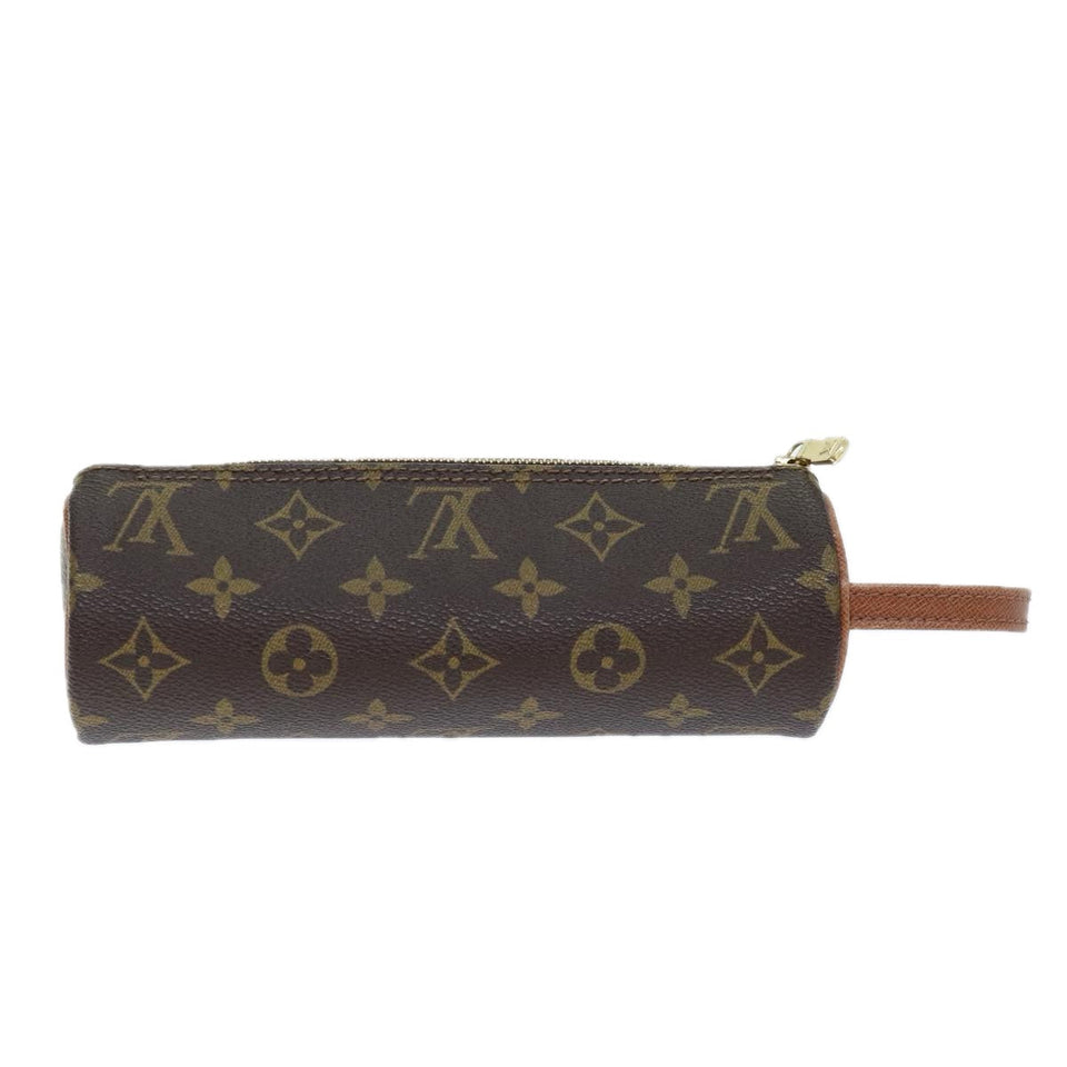 Louis Vuitton Trousse Rond  Canvas Clutch Bag