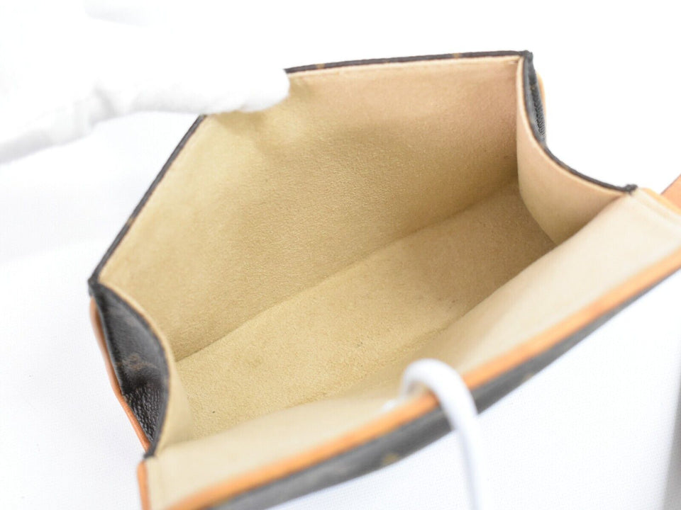 Louis Vuitton Pochette Florentine  Canvas Clutch Bag
