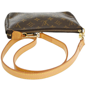 Louis Vuitton Pochette Accessoires  Canvas Clutch Bag