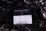 Chanel Black Printed Tank SZ 36