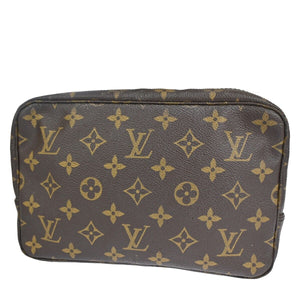 Louis Vuitton Trousse Pochette  Canvas Clutch Bag