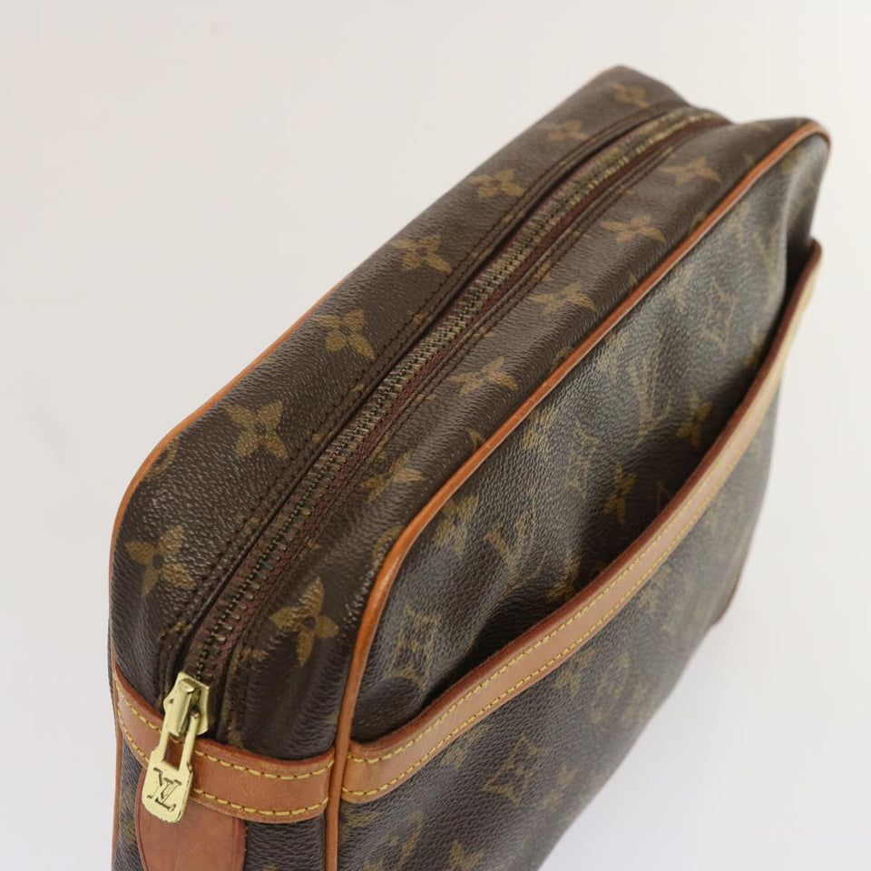 Louis Vuitton Compiegne 28  Canvas Clutch Bag