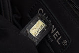 Chanel Black Lambskin CC Backpack