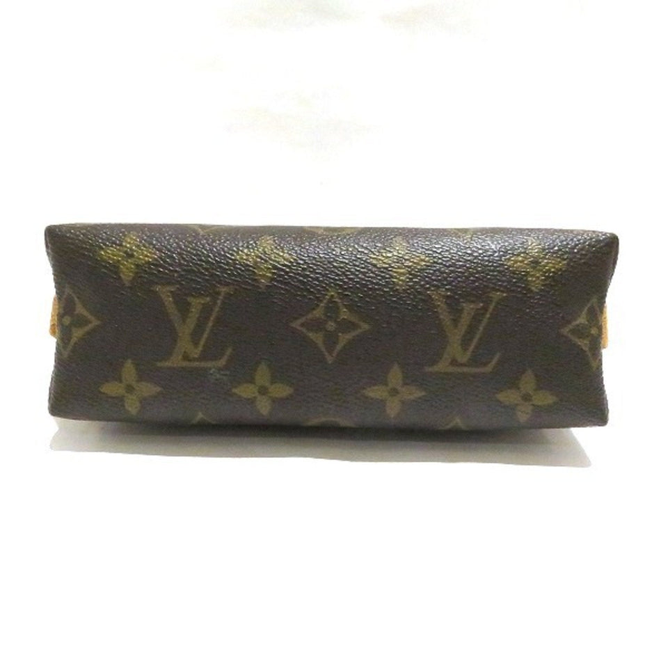 Louis Vuitton Cosmetic Pouch  Canvas Clutch Bag