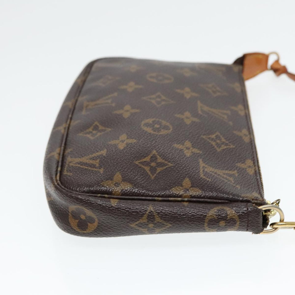 Louis Vuitton Pochette Accessoire  Canvas Clutch Bag