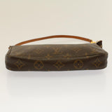 Louis Vuitton Pochette Accessoire  Canvas Clutch Bag