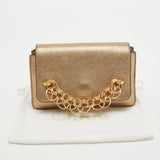 Chloe  Leather Drew Bijou Clutch