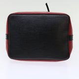 LOUIS VUITTON Epi Petit Noe Shoulder Bag Bicolor Black Red M44172 LV  45384