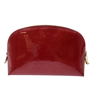 Louis Vuitton Cosmetic Pouch  Patent Leather Clutch Bag