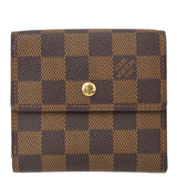 Louis Vuitton Damier Portefeuille Elise Bifold Wallet N61654