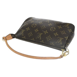 Louis Vuitton Pochette Accessoires  Canvas Clutch Bag