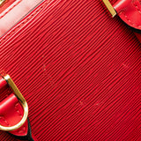Red Louis Vuitton Epi Pont Neuf Handbag
