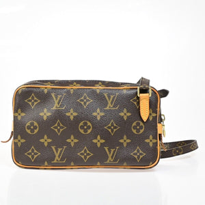 Louis Vuitton Pochette Marly  Canvas Clutch Bag