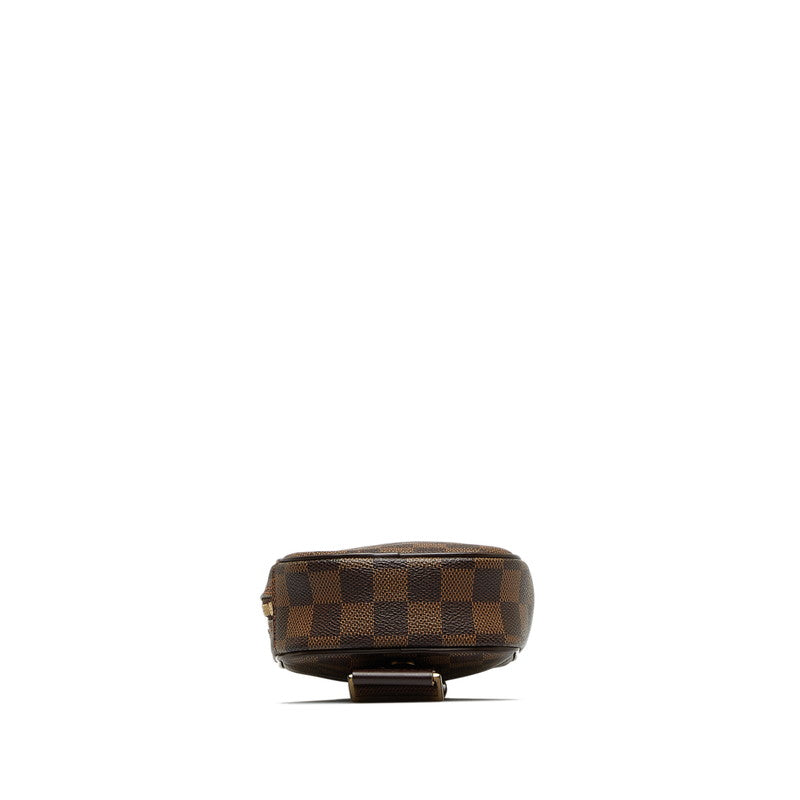 Louis Vuitton Damiere Gansu Special Order Body Bag N51870 Brown PVC Leather  Louis Vuitton