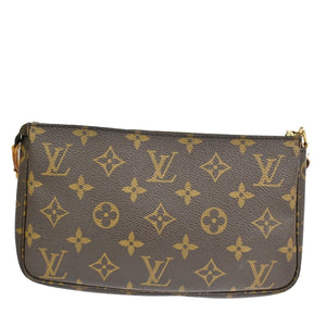 Louis Vuitton Pochette Accessoires  Canvas Clutch Bag