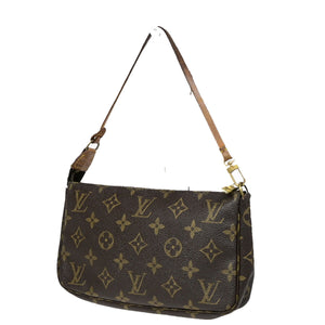 Louis Vuitton Pochette Accessoires  Canvas Clutch Bag