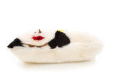 Prada Multicolor Mink Face Print Clutch