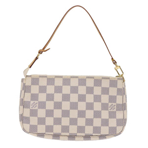Louis Vuitton Pochette Accessoires  Canvas Clutch Bag