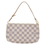 Louis Vuitton Pochette Accessoires  Canvas Clutch Bag