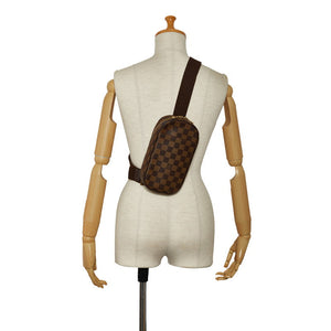 Louis Vuitton Damiere Gansu Special Order Body Bag N51870 Brown PVC Leather  Louis Vuitton