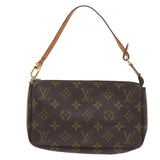 Louis Vuitton Pochette Accessoire  Canvas Clutch Bag