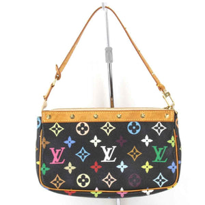 Louis Vuitton Pochette Accessoire  Canvas Clutch Bag