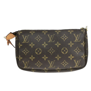 Louis Vuitton Pochette Accessoires  Canvas Clutch Bag
