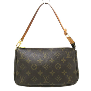 Louis Vuitton Pochette Accessoire  Canvas Clutch Bag