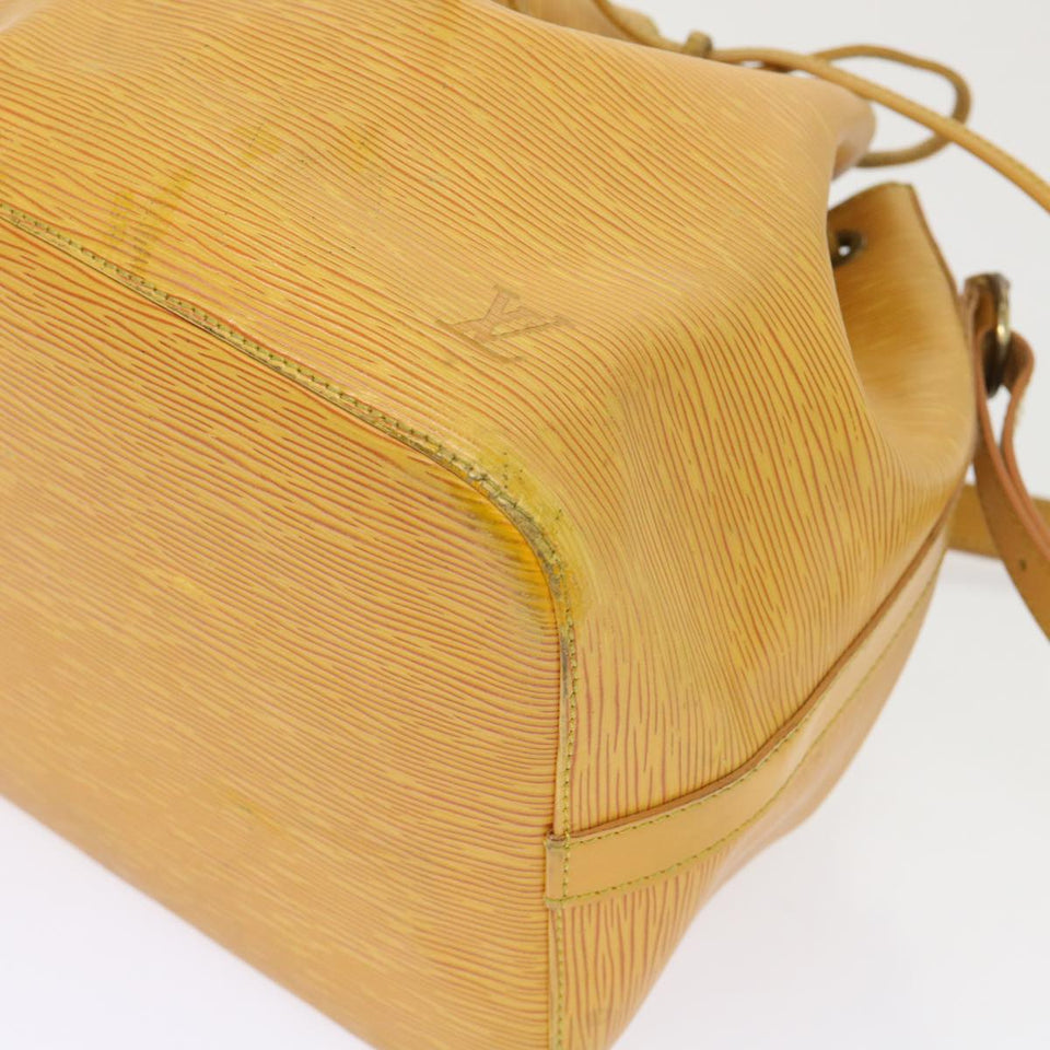 LOUIS VUITTON Epi Petit Noe Shoulder Bag Tassili Yellow M44109 LV  47833