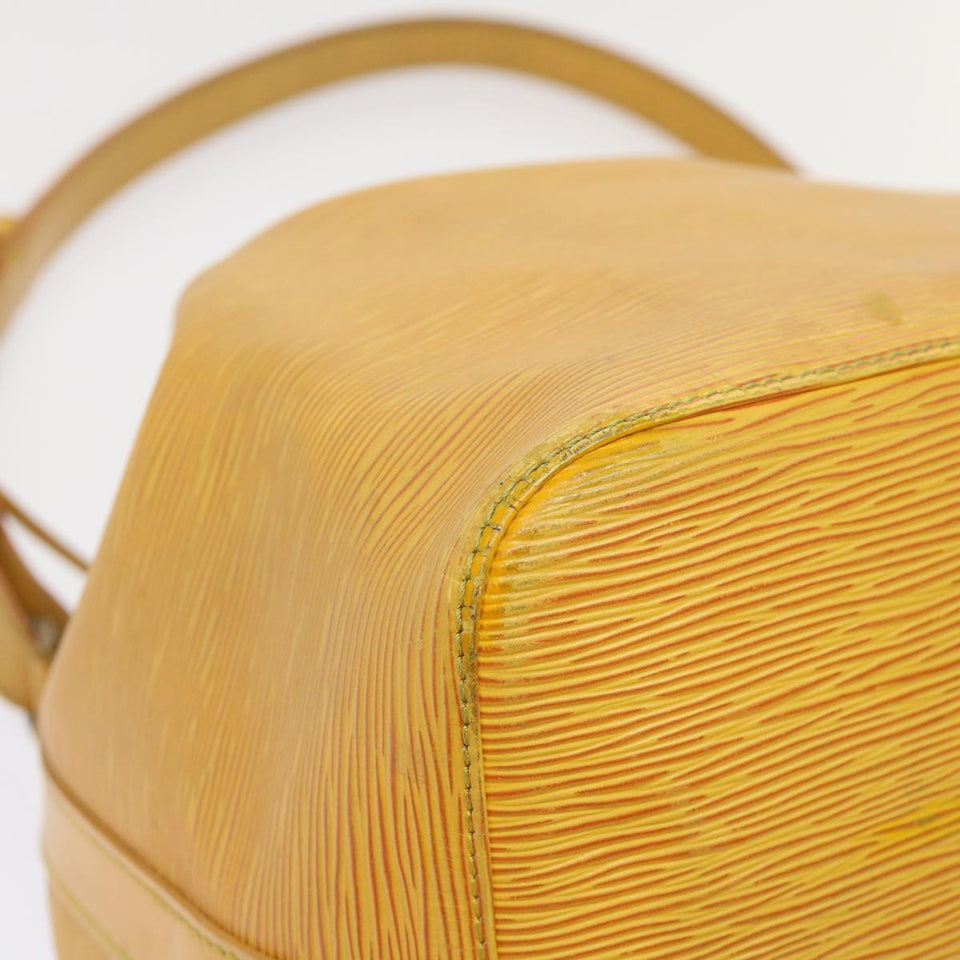 LOUIS VUITTON Epi Petit Noe Shoulder Bag Tassili Yellow M44109 LV  47833