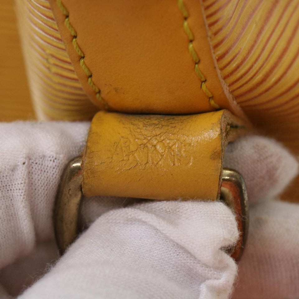 LOUIS VUITTON Epi Petit Noe Shoulder Bag Tassili Yellow M44109 LV  47833
