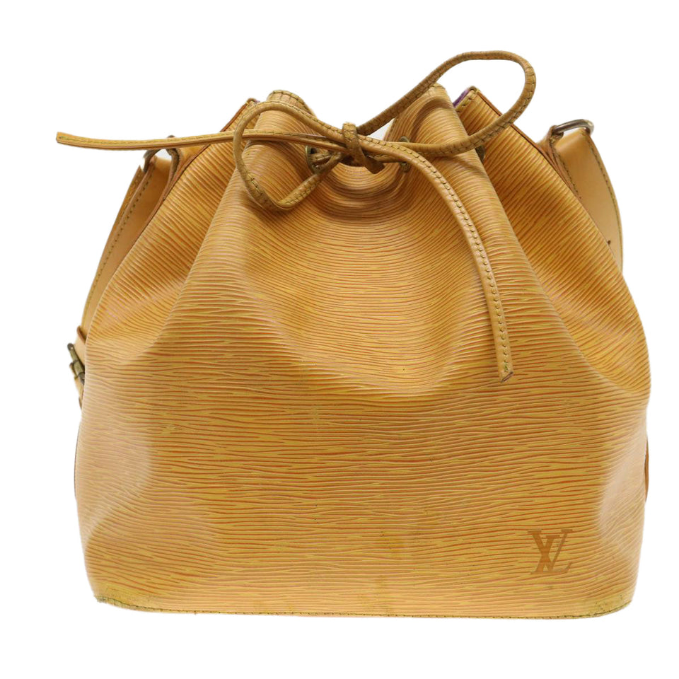 LOUIS VUITTON Epi Petit Noe Shoulder Bag Tassili Yellow M44109 LV  47833