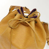 LOUIS VUITTON Epi Petit Noe Shoulder Bag Tassili Yellow M44109 LV  47833