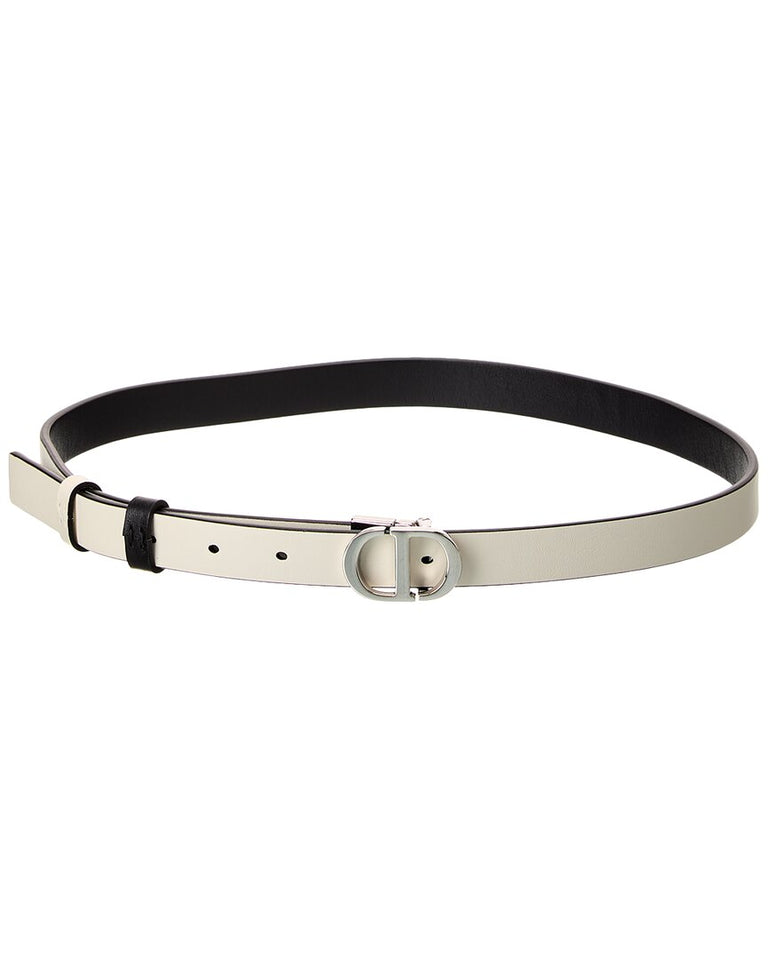 Dior Montaigne Reversible Leather Belt