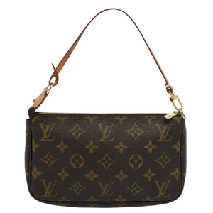 Louis Vuitton Pochette Accessoires  Canvas Clutch Bag