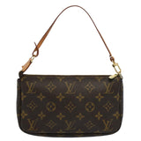 Louis Vuitton Pochette Accessoires  Canvas Clutch Bag