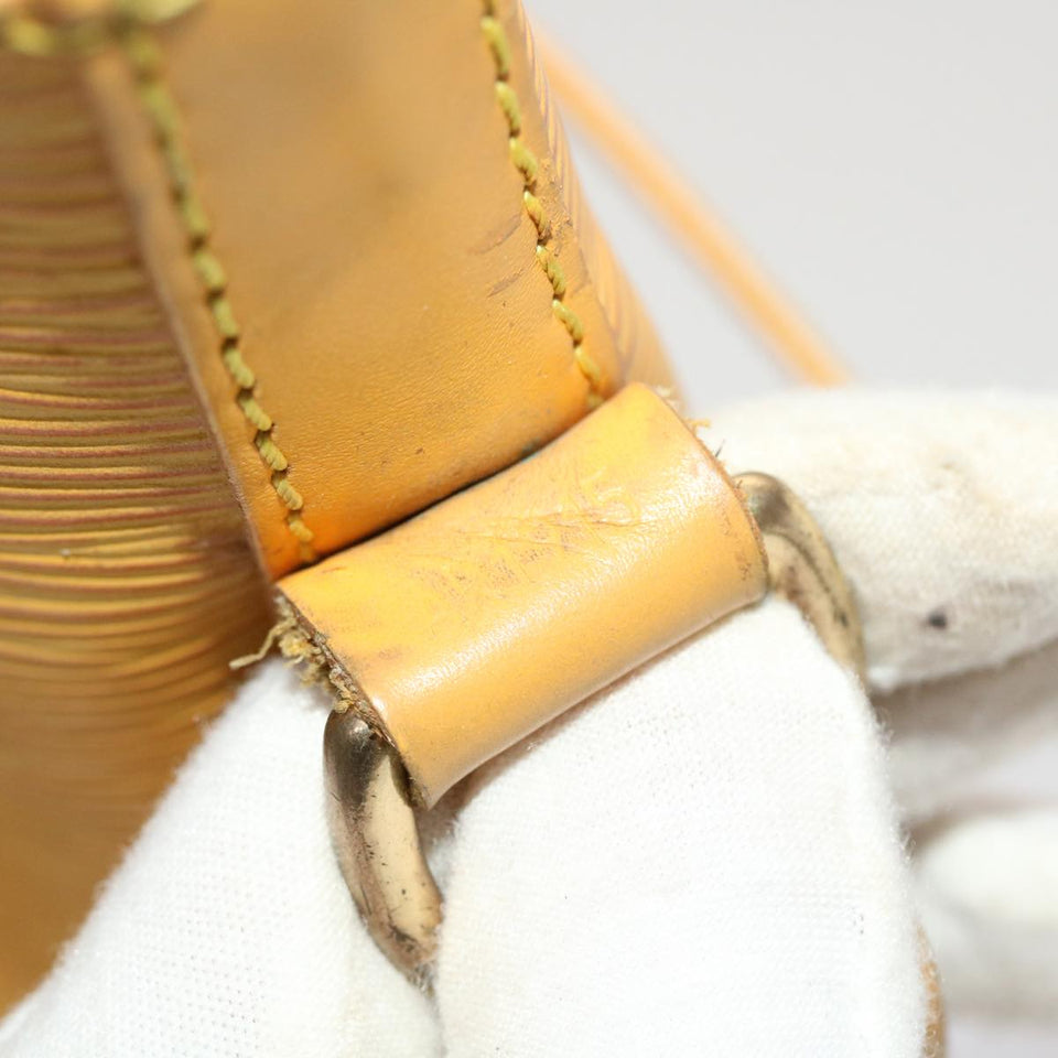 LOUIS VUITTON Epi Petit Noe Shoulder Bag Tassili Yellow M44109 LV  47966